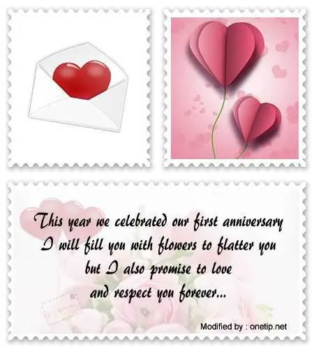 sweet romantic anniversary messages for her