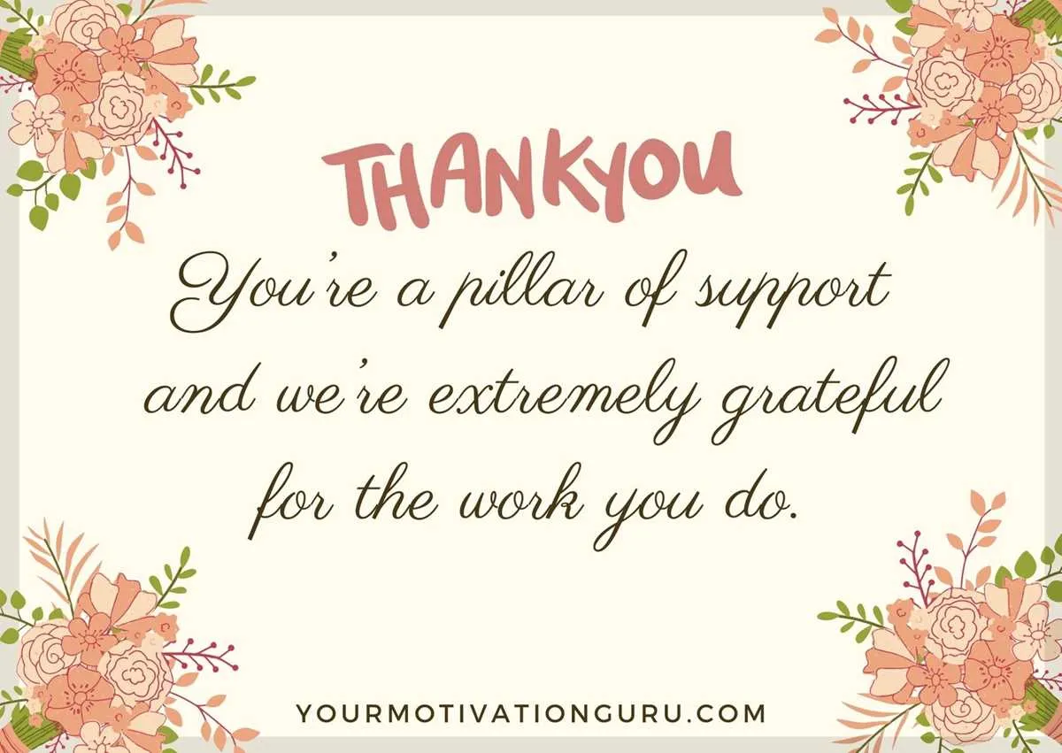 thanks message for work anniversary