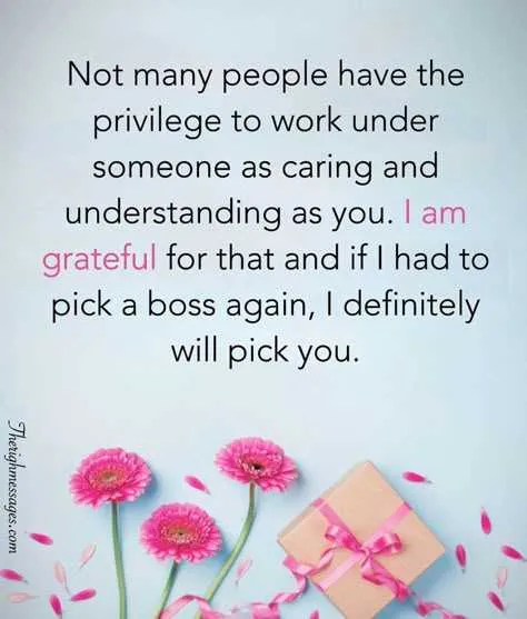 thank you message to boss on work anniversary