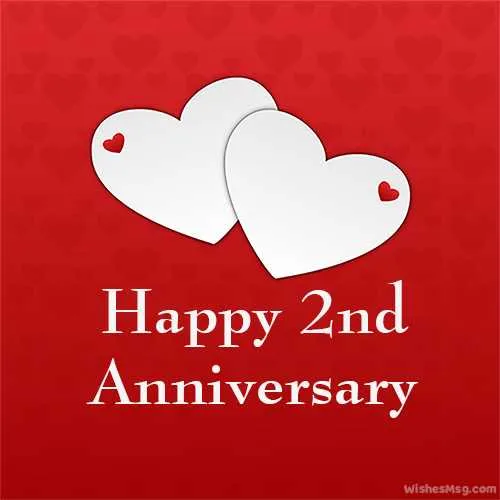 two years marriage anniversary message