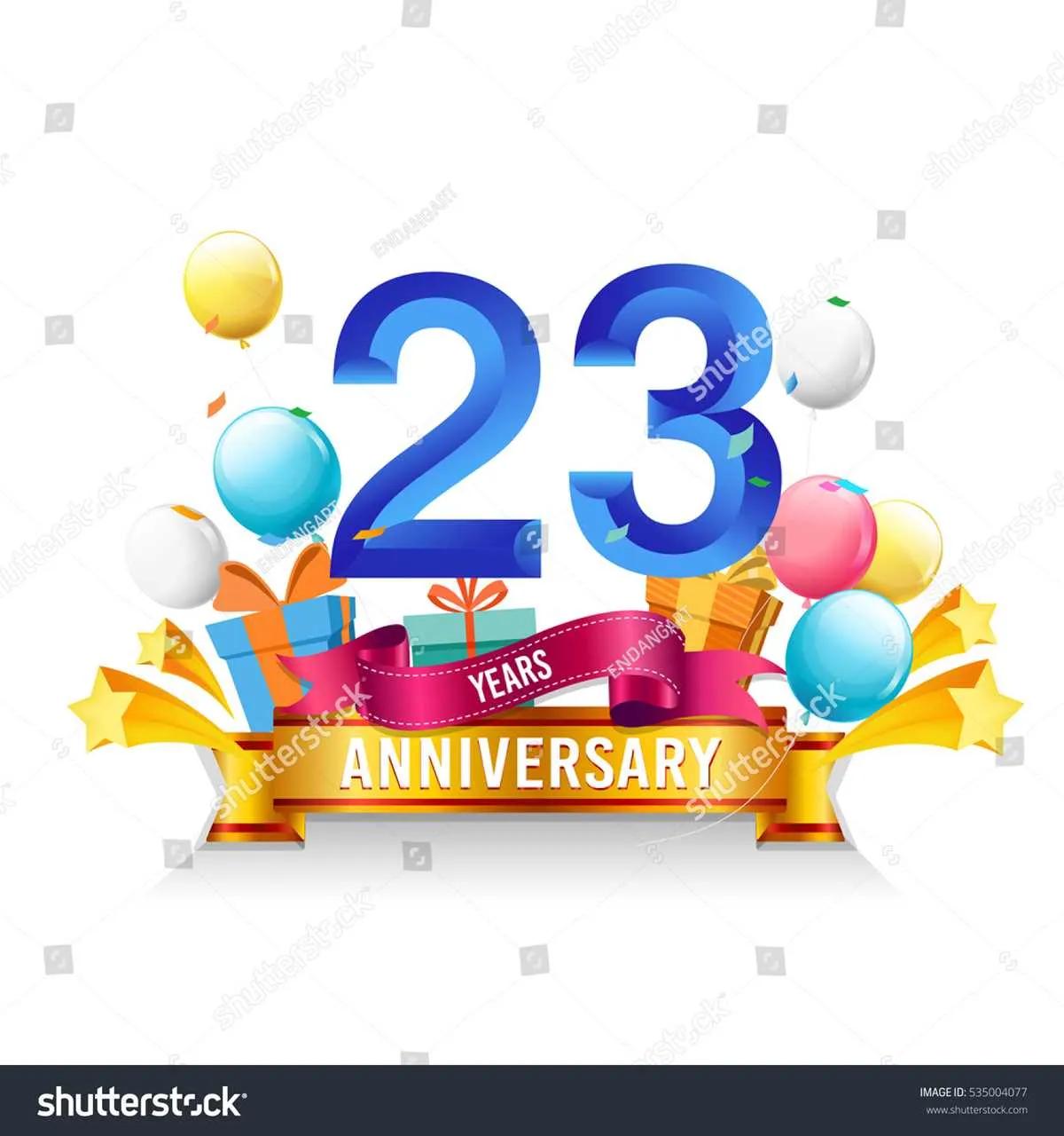 23 years anniversary message
