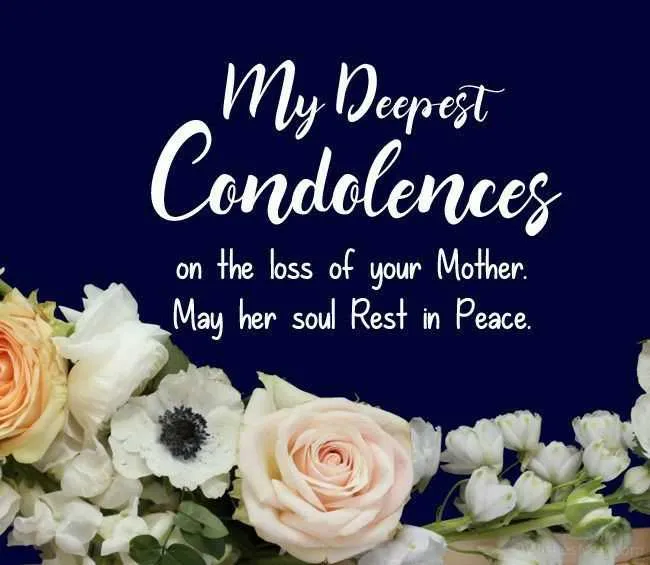 condolence message for 1st death anniversary