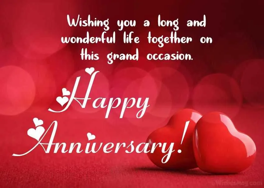 anniversary message to us