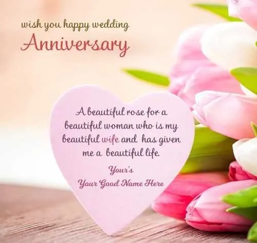 happy anniversary for wife message