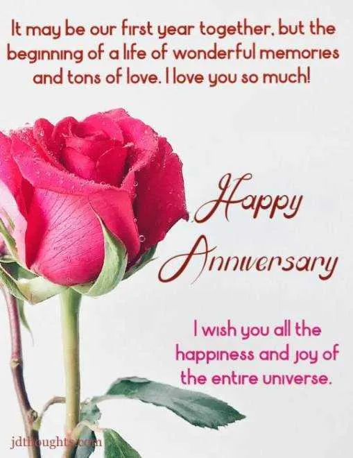 cute anniversary messages