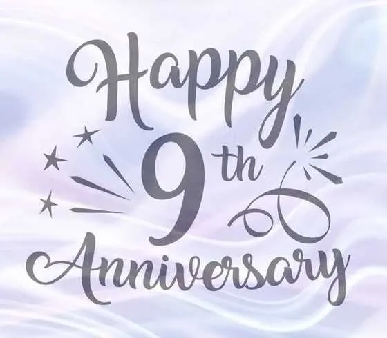 9th anniversary message