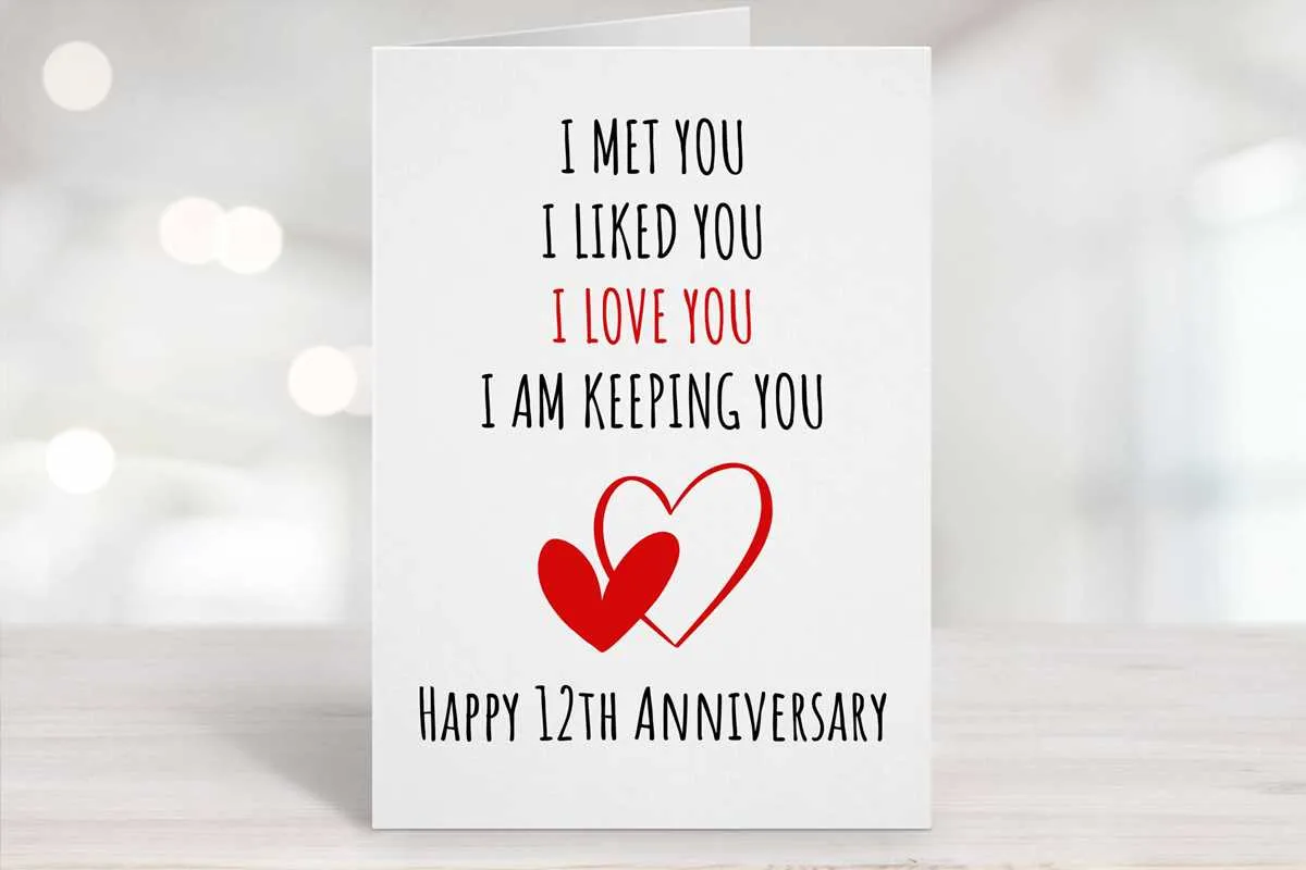 best anniversary card messages