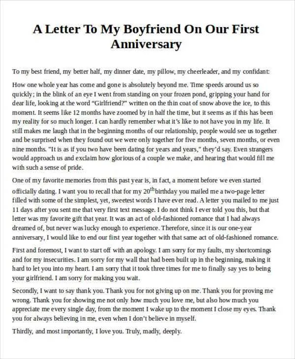 message to my boyfriend anniversary