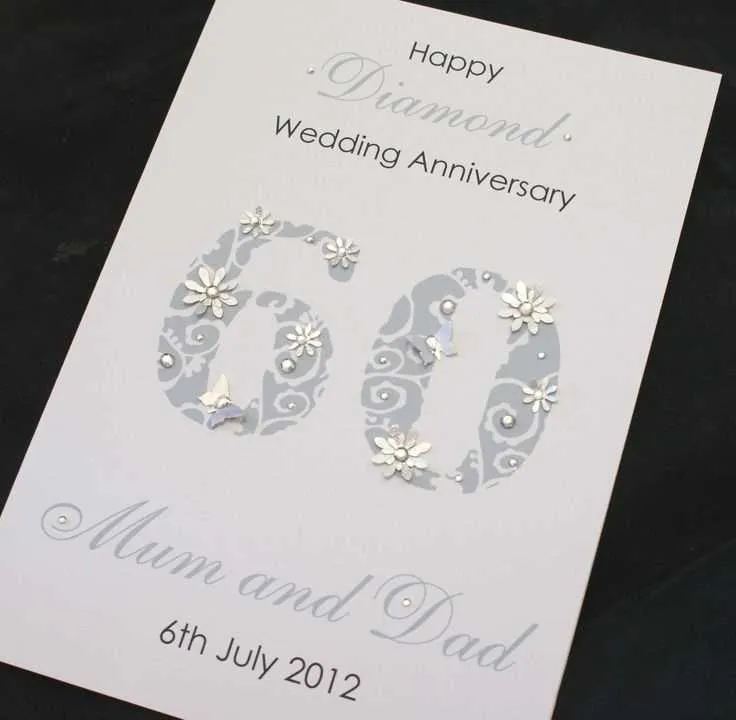 60th anniversary card messages