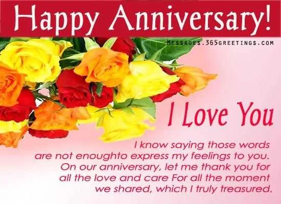 girlfriend anniversary message