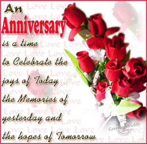 anniversary message to a couple
