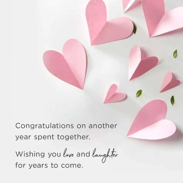 3 year anniversary card messages