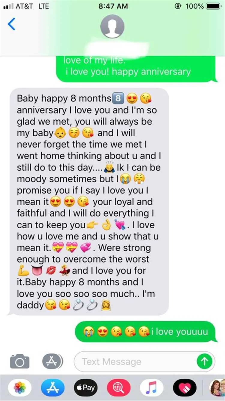 happy one month anniversary text messages