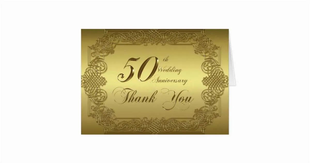50th anniversary messages cards