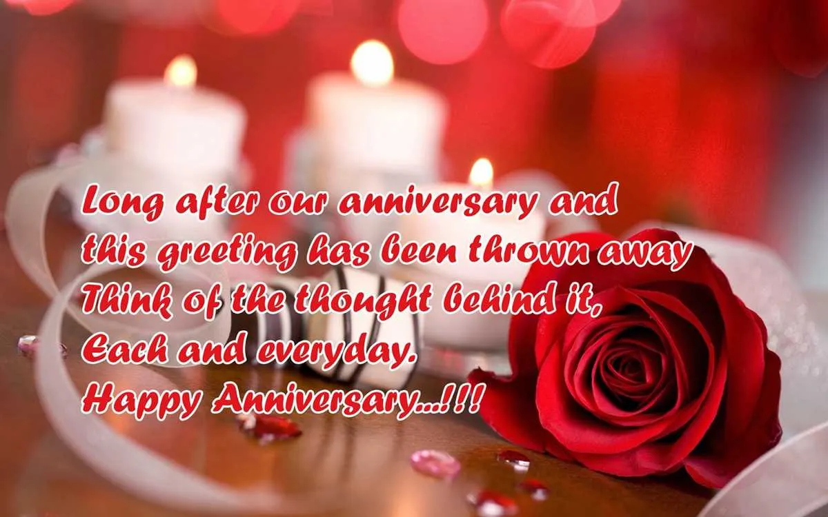 anniversary short message for husband