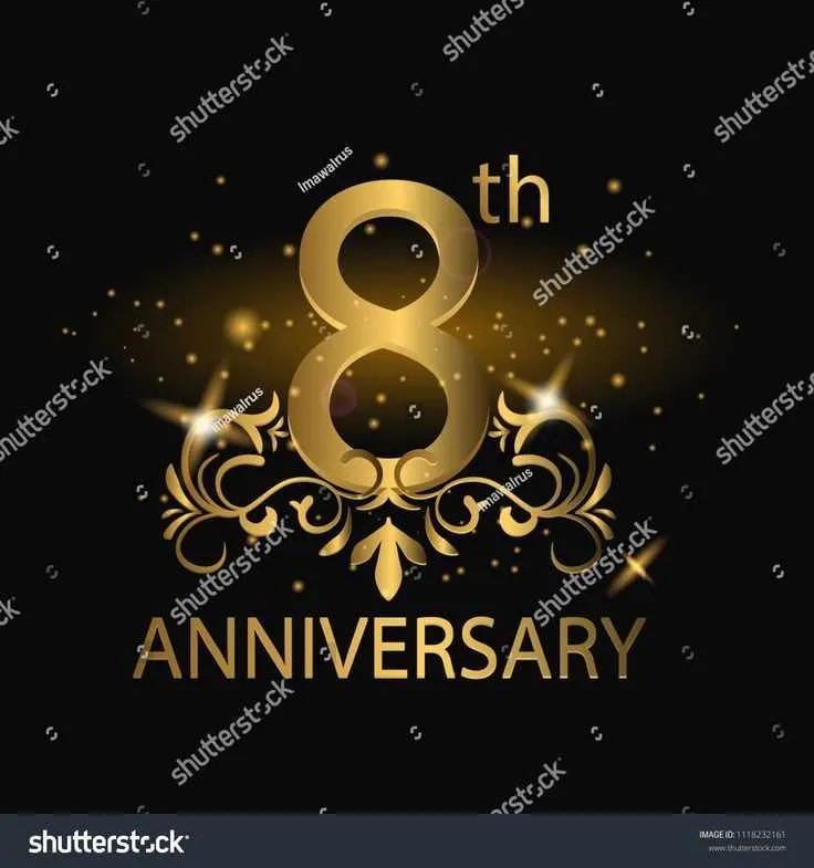 8th year anniversary message