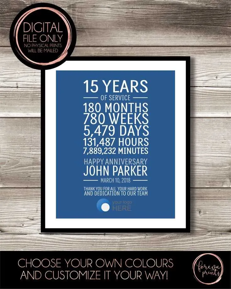 40 year work anniversary messages